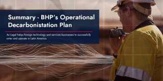 Summary – BHP’s Operational Decarbonistation Plan