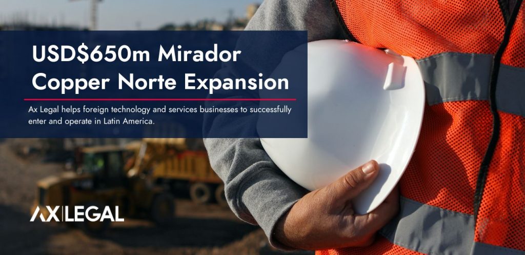 Ecuador Project Pipeline Update - USD$650m Mirador Copper Norte ...